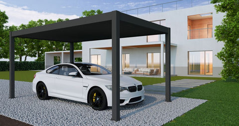 Umbrentic Carport – Aluminium-Pergola für Ihr Auto
